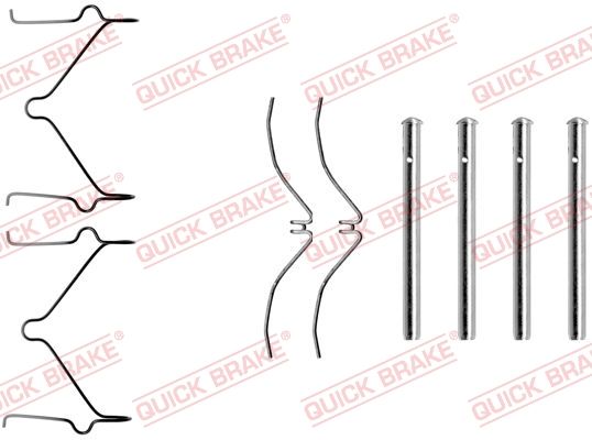 QUICK BRAKE Комплектующие, колодки дискового тормоза 109-1126